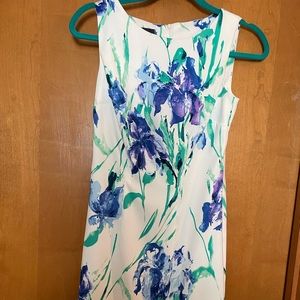 Floral fitted dress
